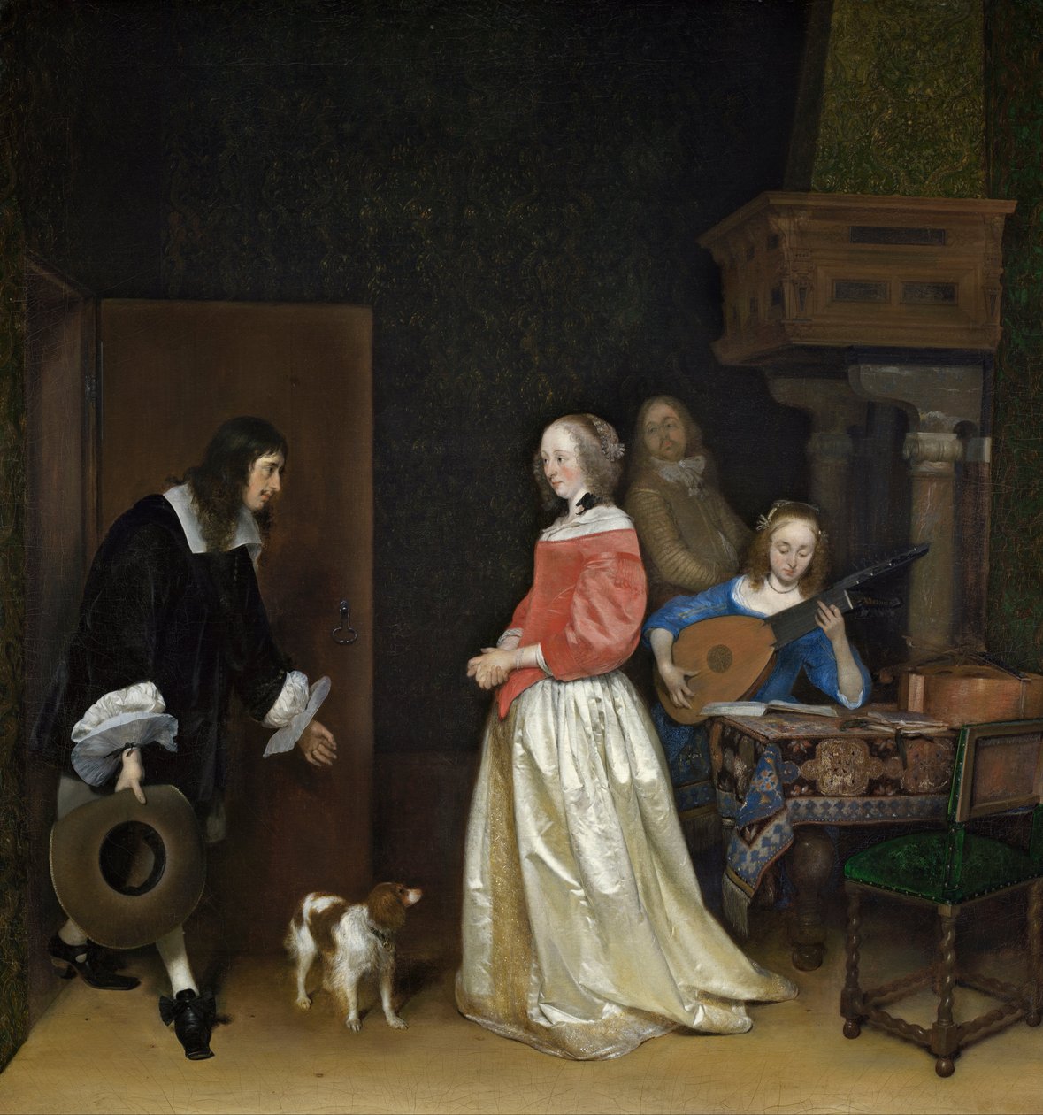 Kosijan vierailu tekijältä Gerard ter Borch