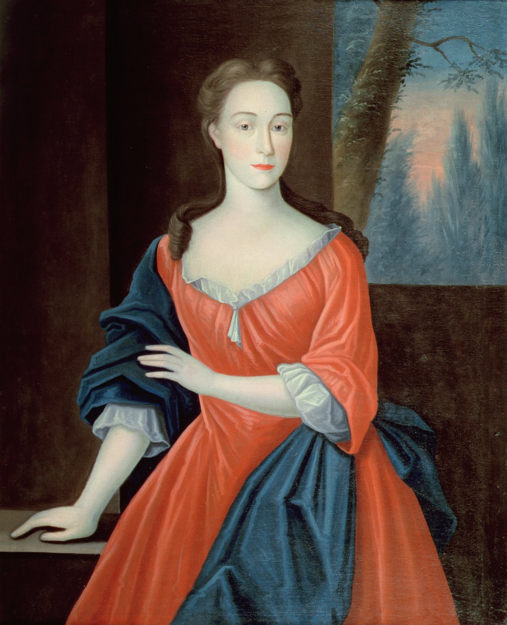Rouva Johannes van Brugh (s.1673) noin 1720 tekijältä Gerardus I Duyckinck
