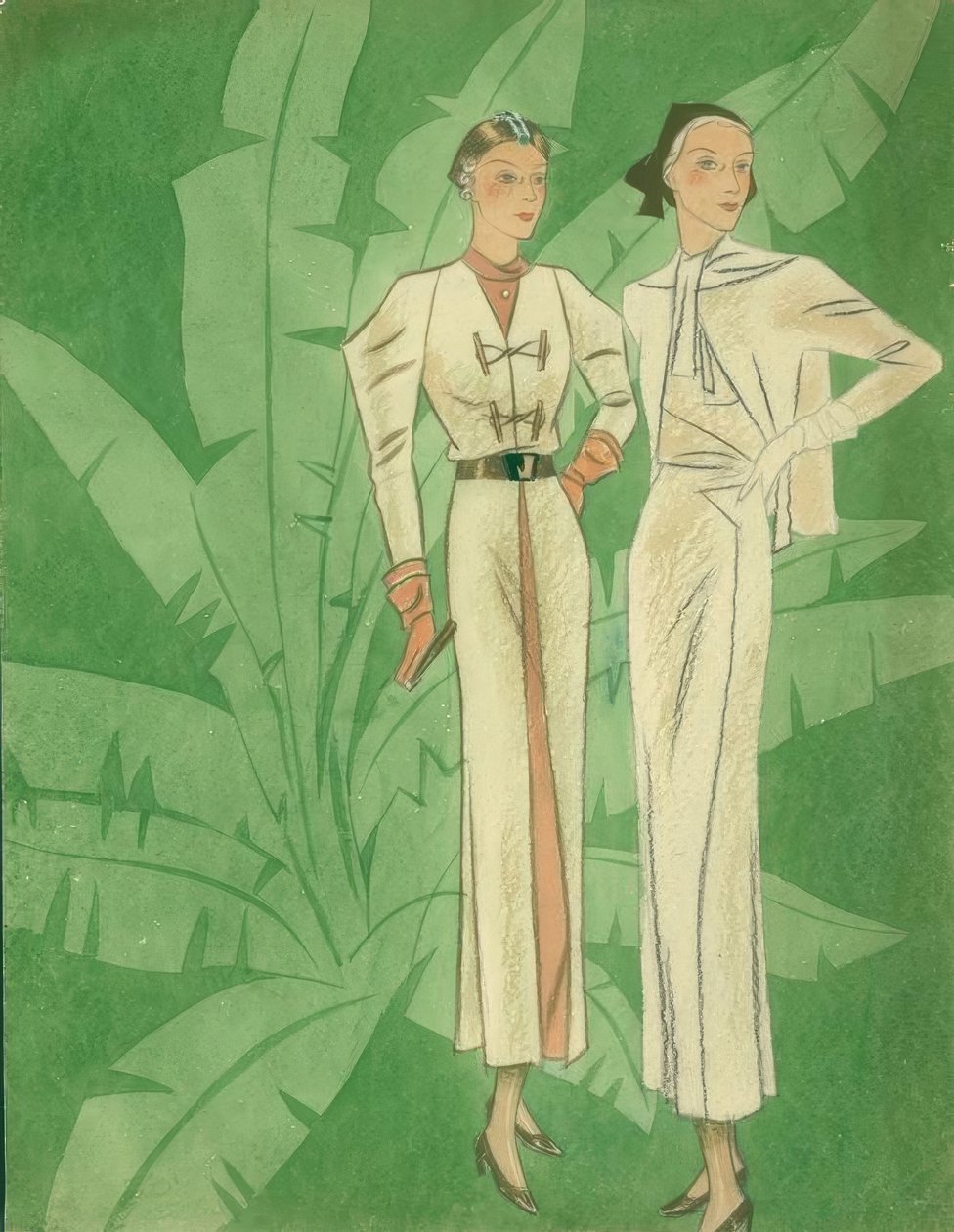 Naisten muoti 1934 / Mekot / Gerd Hartung tekijältä Gerd Hartung