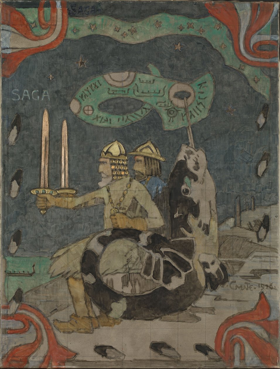 Saaga, 1926. tekijältä Gerhard Munthe
