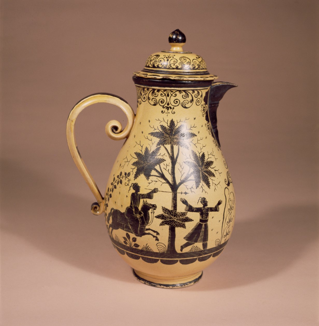 Kahvipannu, Bayreuth, 1700-luvun loppu (posliini) tekijältä German School