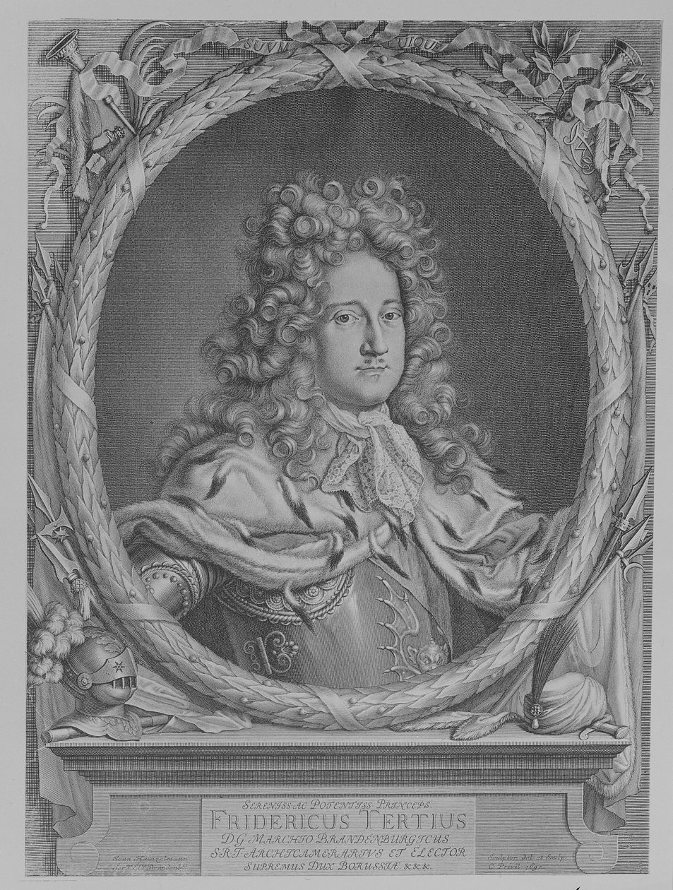 Friedrich I, Preussi, 1692 tekijältä German School