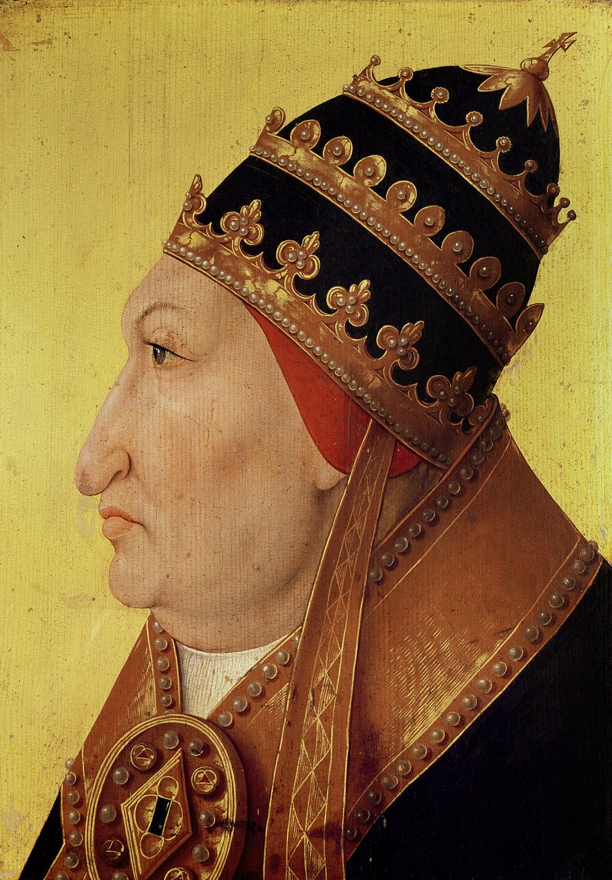 Rodrigo Borgian (1431-1503) muotokuva paavi Aleksanteri VI tekijältä German School