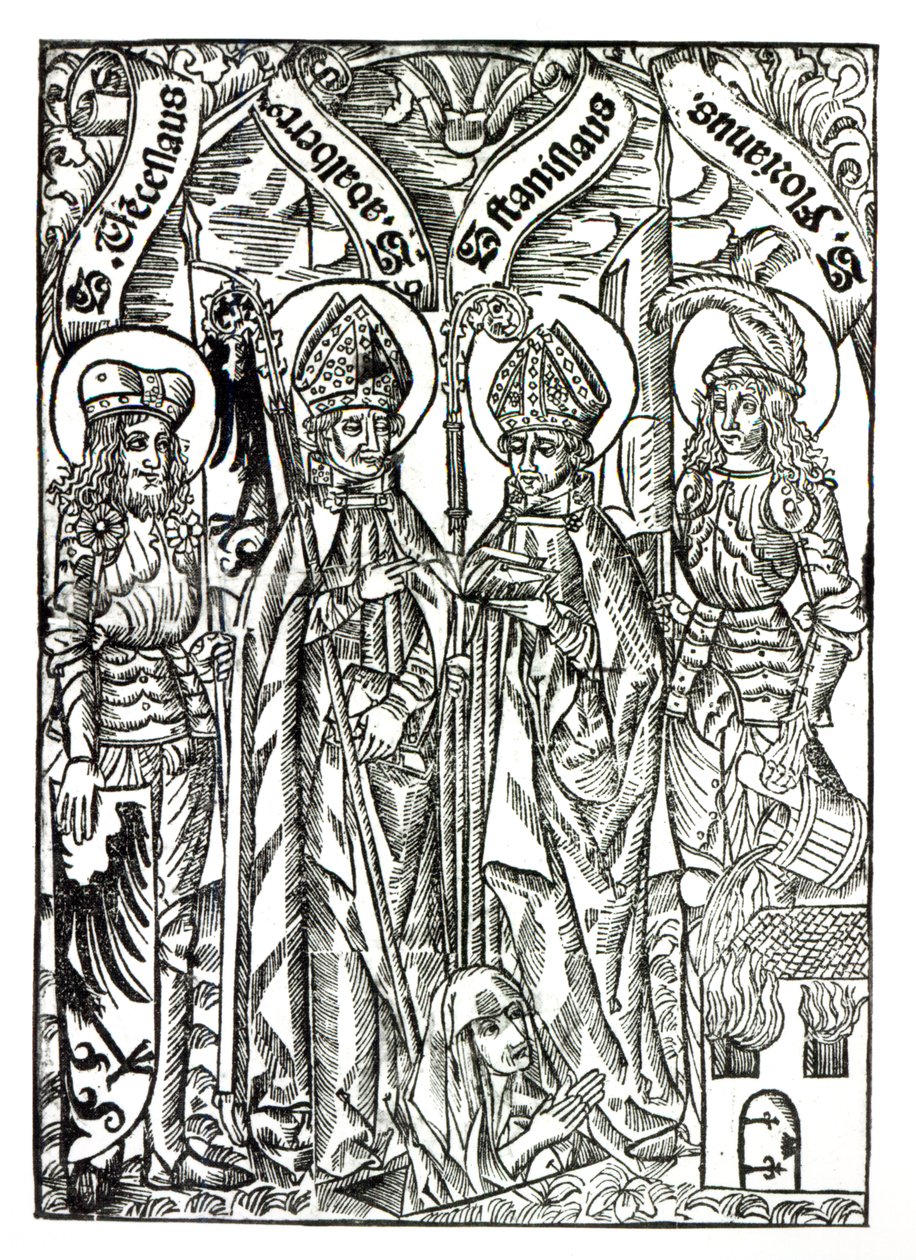 St. Wenceslaus, St. Adalbert, St. Stanislaus ja St. Florian tekijältä German School