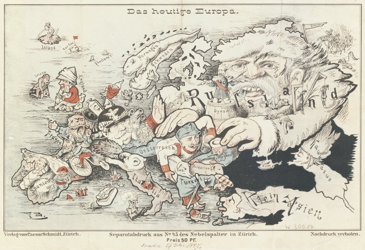 "Tänään Eurooppa", 1887 tekijältä German School