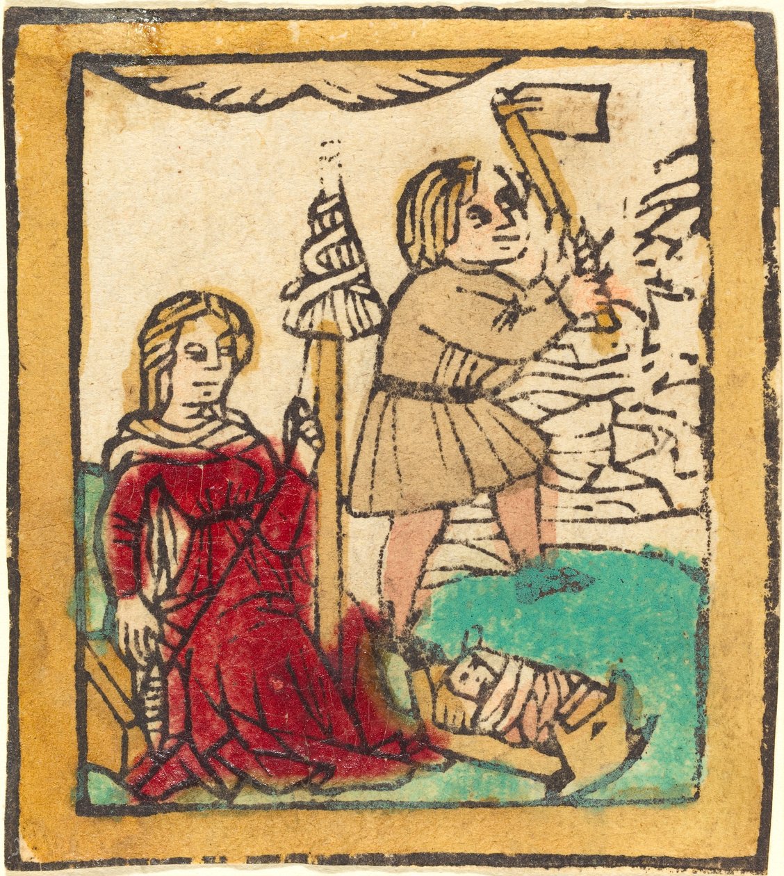 Aatami ja Eeva tekijältä German 15th Century