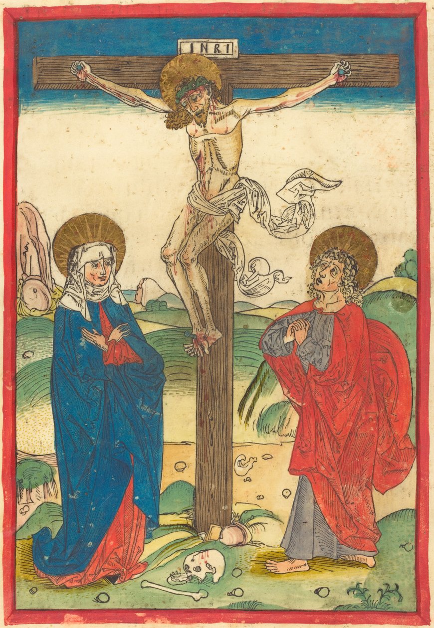 Kristus ristillä tekijältä German 15th Century