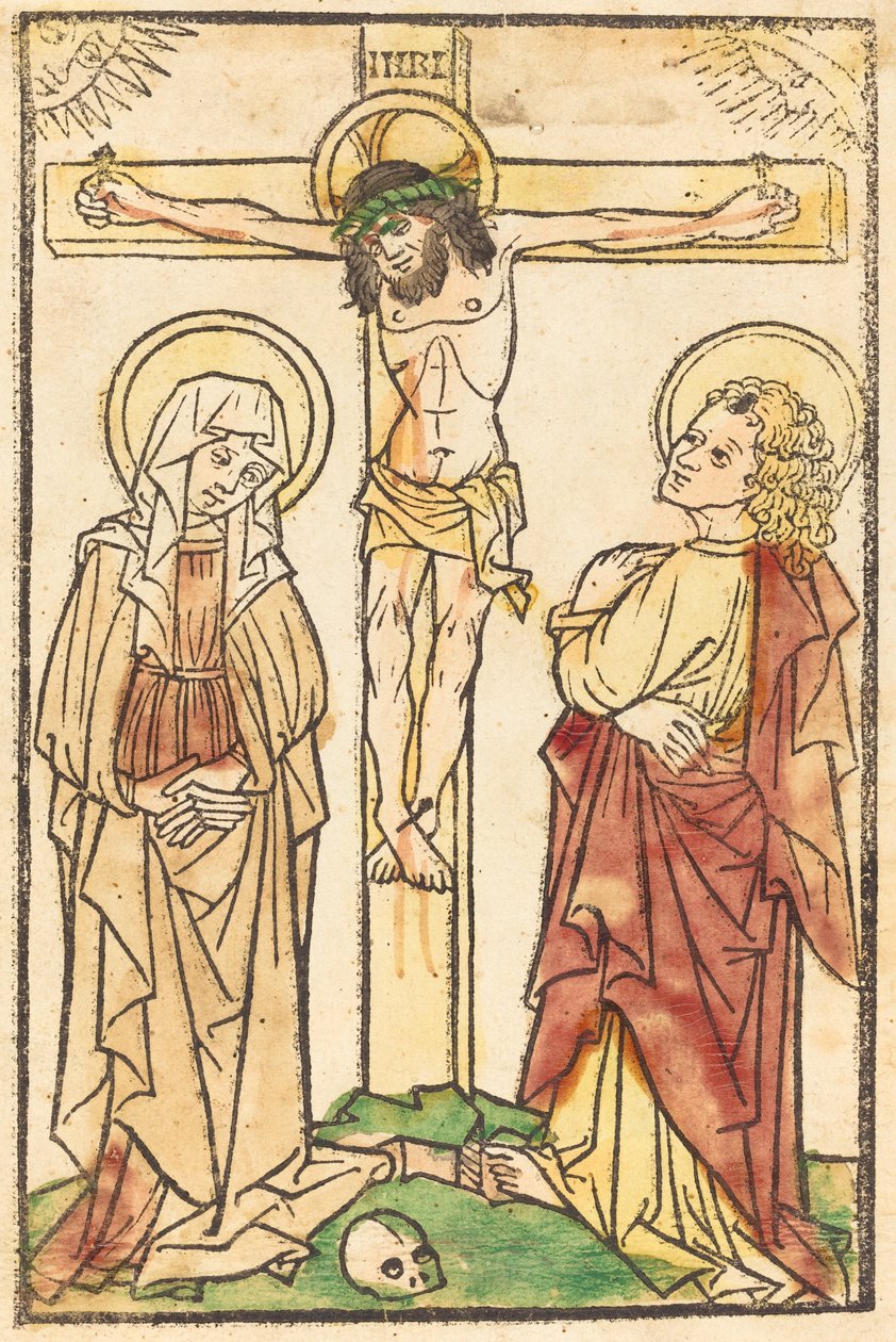Kristus ristillä tekijältä German 15th Century