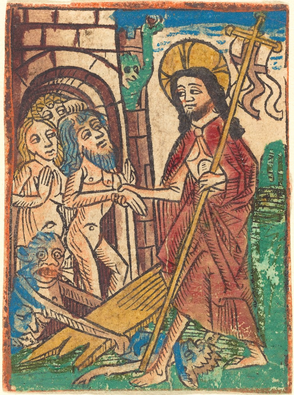 Laskeutuminen Limboon tekijältä German 15th Century