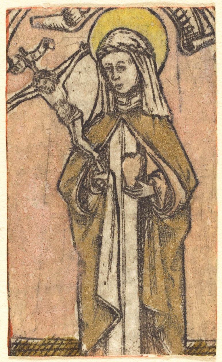 Pyhä Birgitta? tekijältä German 15th Century