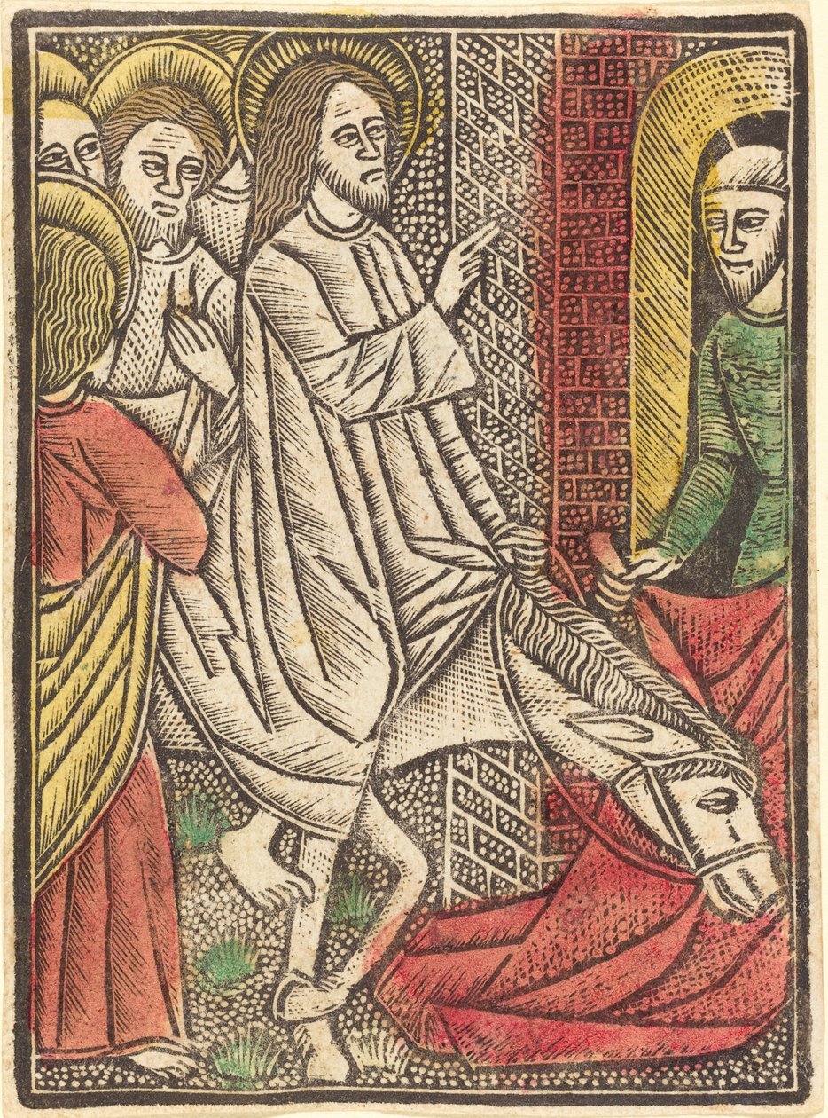 Pääsy Jerusalemiin tekijältä German 15th Century