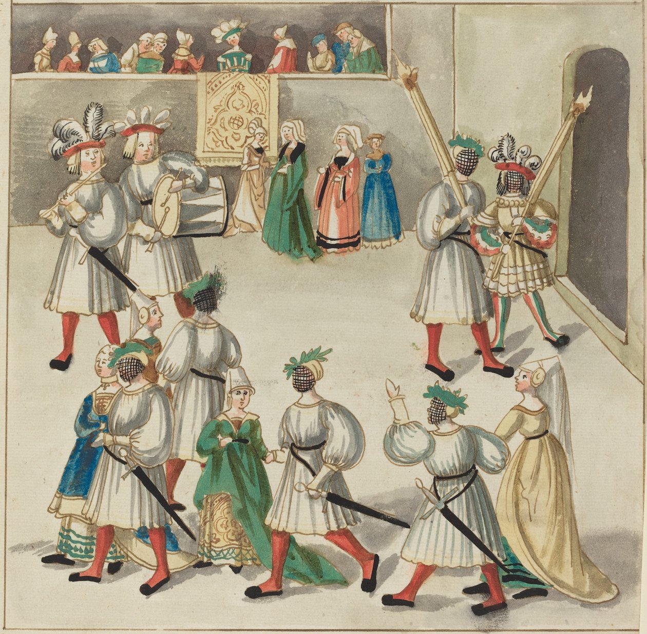 Naamiaiset tekijältä German 16th Century