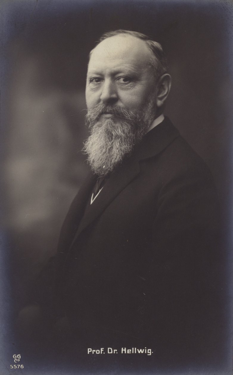 Professori tohtori Hellwig (s/w-kuva) tekijältä German Photographer