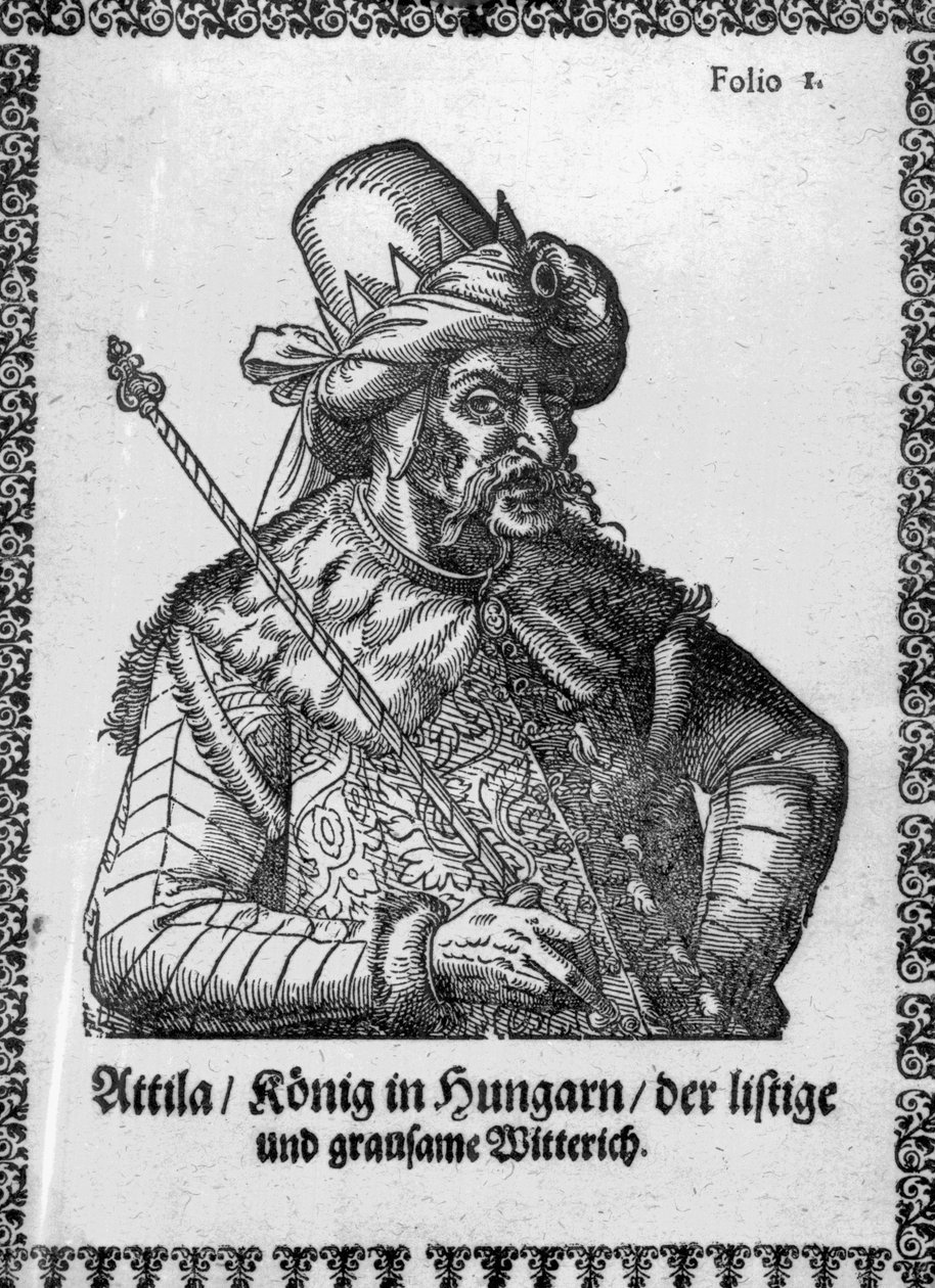 Attila Hun (kaiverrus) tekijältä German School