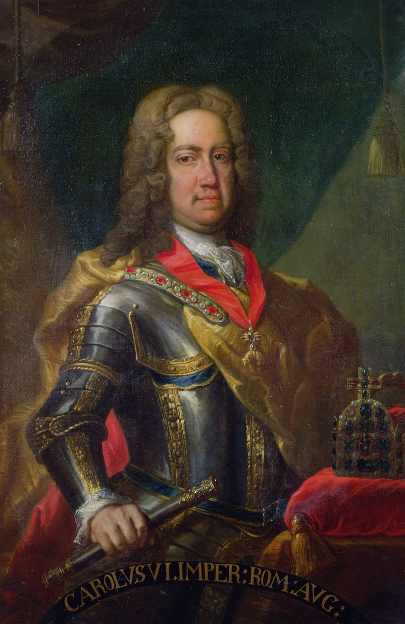 Kaarle VI (1685-1740) Pyhän Rooman keisari tekijältä German School