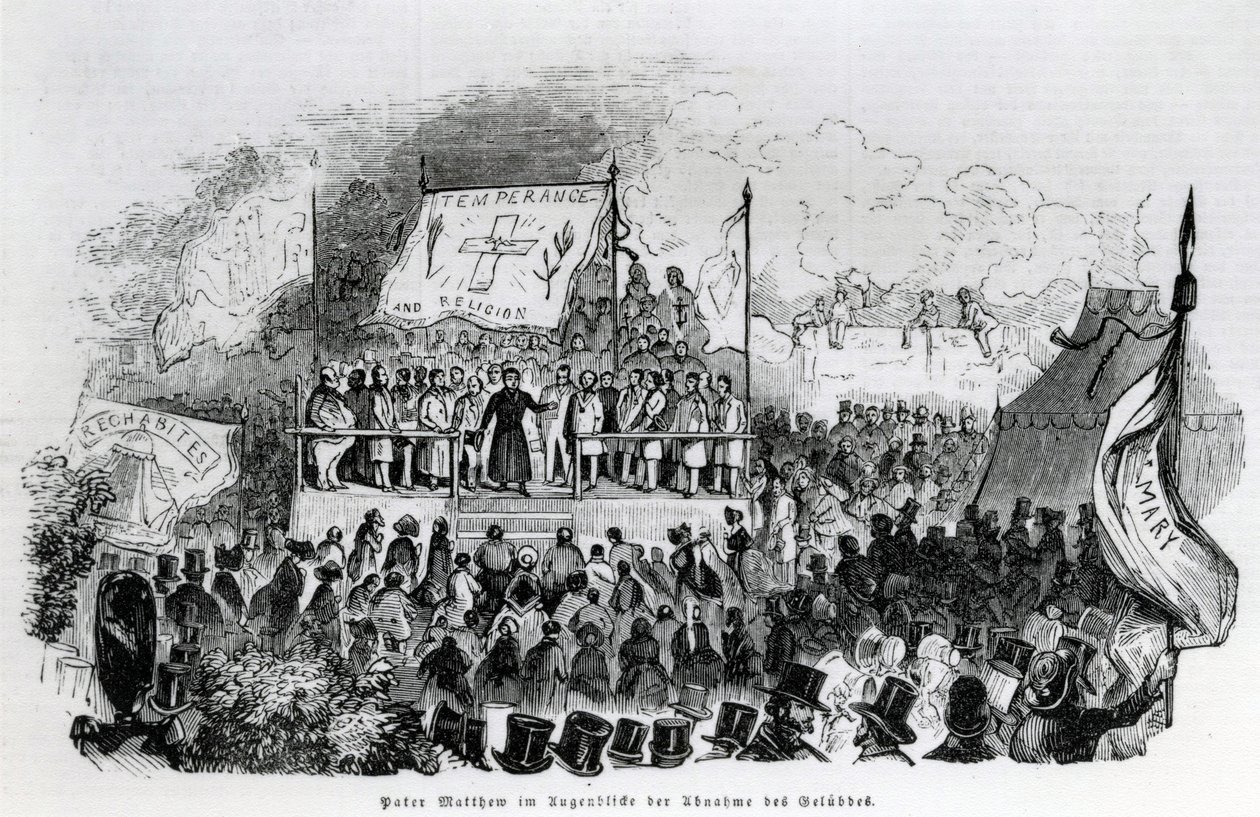 Isä Matteus, Raittius ja uskonto, 1800-luku tekijältä German School