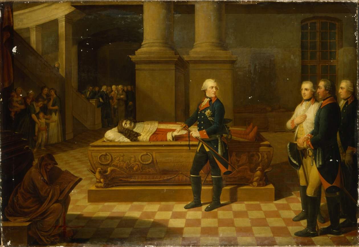 Frederick II valitsijoiden kryptassa tekijältä German School