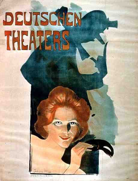"Saksalaiset teatterit" (väri litho) tekijältä German School