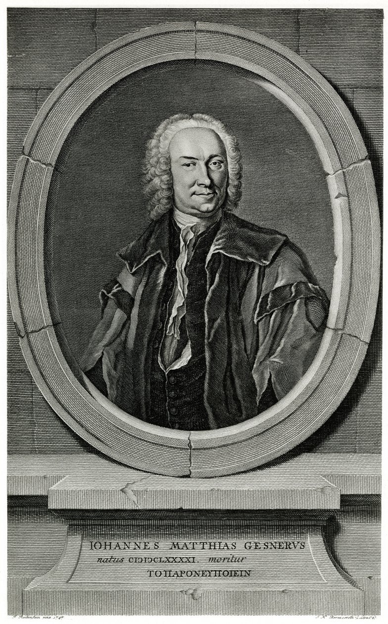 Johann Matthew Gesner tekijältä German School