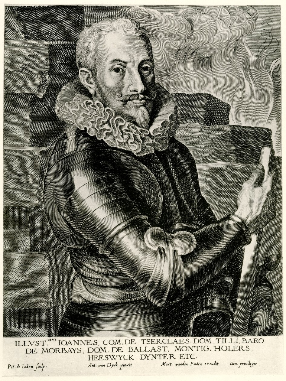 Johann Tserklaes Graf von Tilly tekijältä German School