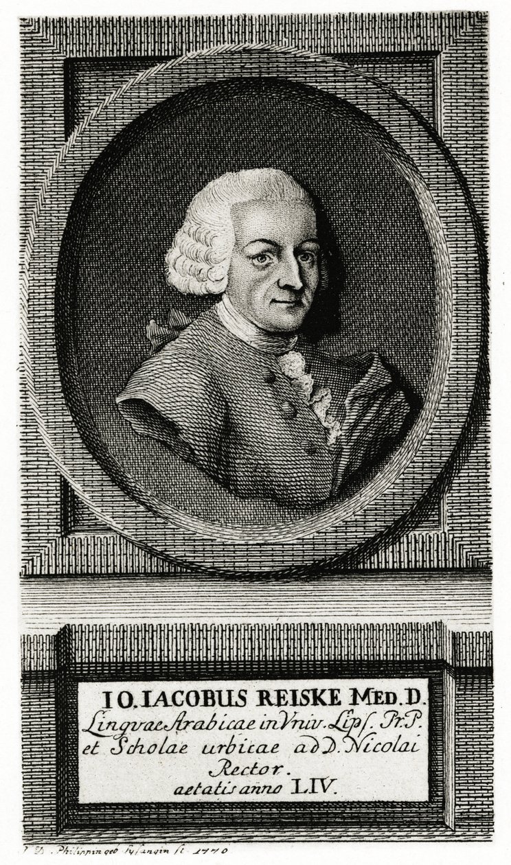 Johannes Jakob Reiske tekijältä German School