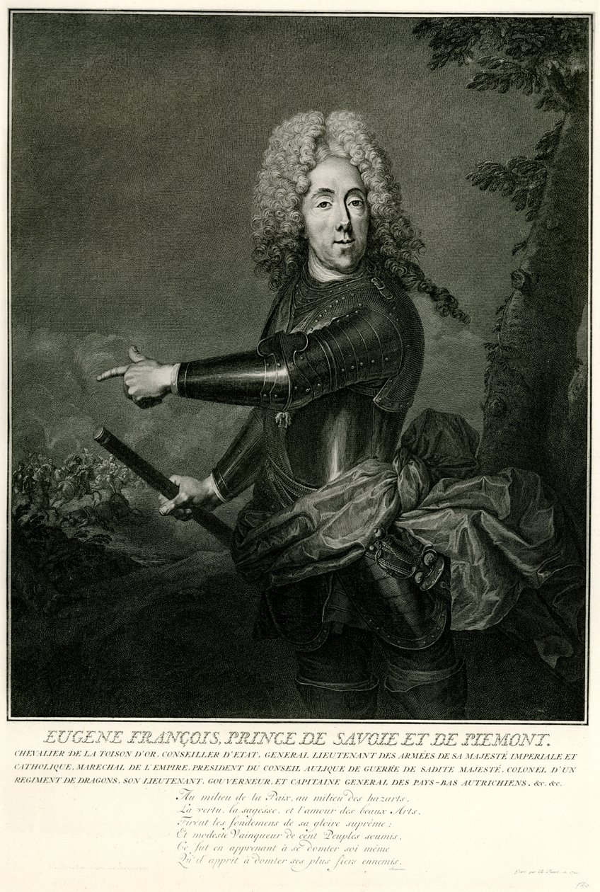 Prinssi Eugene of Savoy-Carignan tekijältä German School