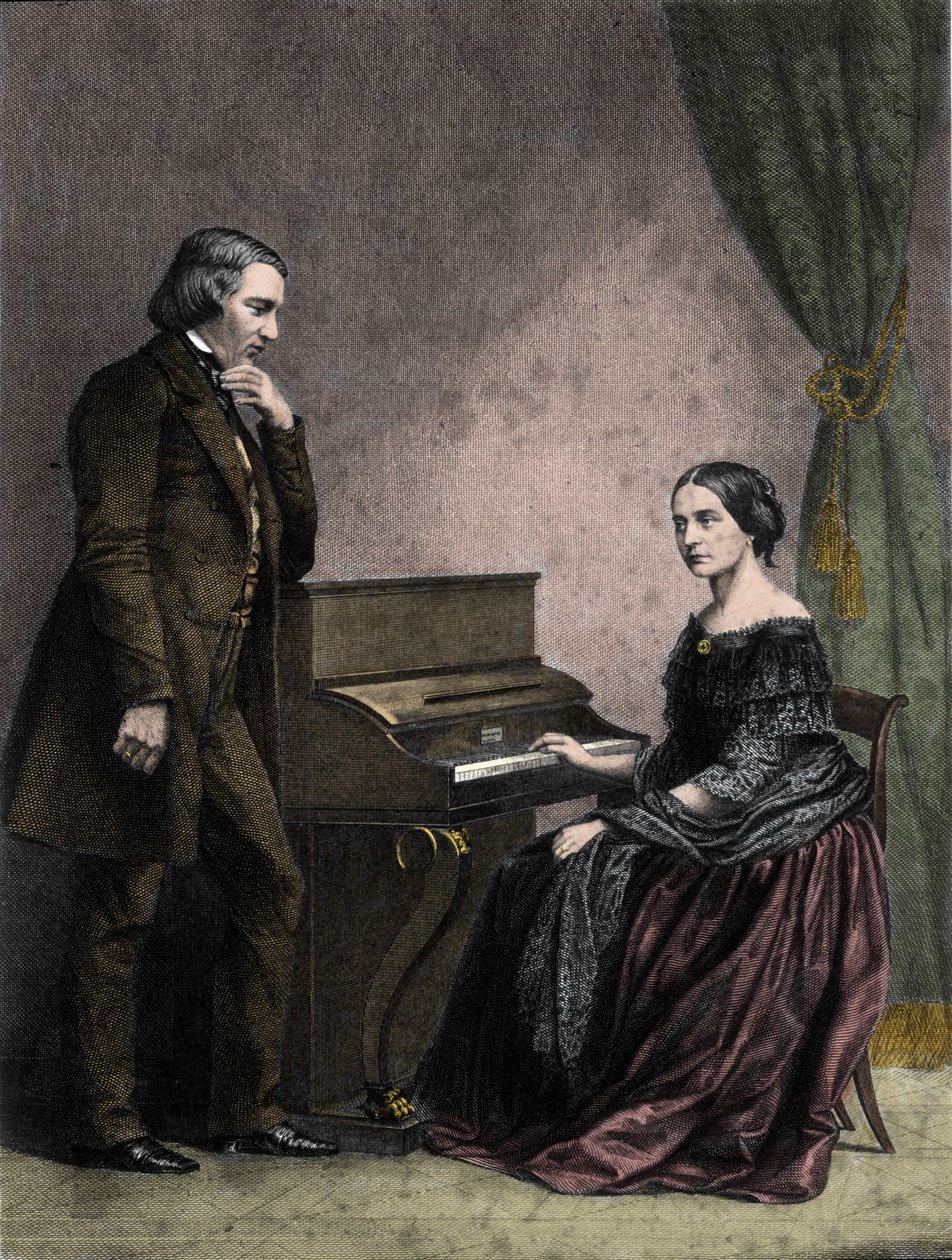Robert ja Clara Schumann, saksalaiset muusikot tekijältä German School