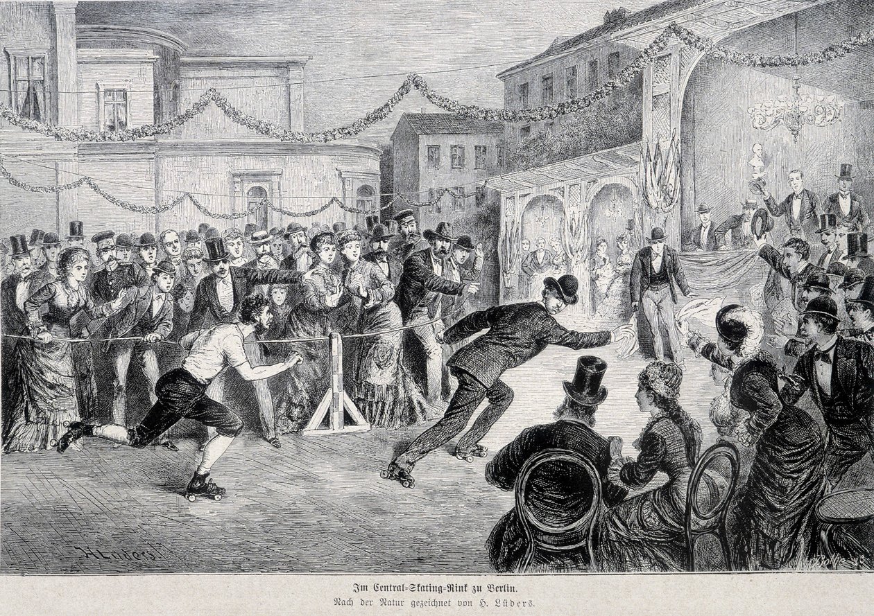 Rulettirullakilpailu Berliinissä vuonna 1878. tekijältä German School