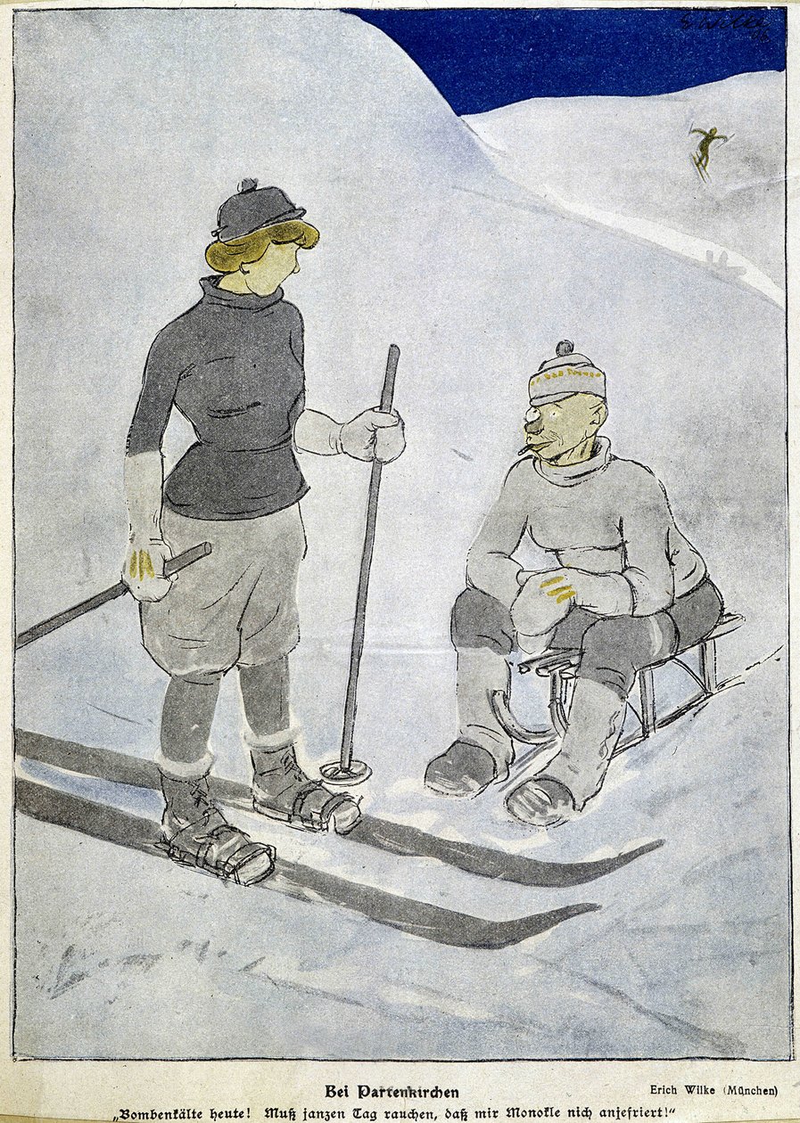 Ski ja kelkka - saksalainen lehdistö tekijältä German School