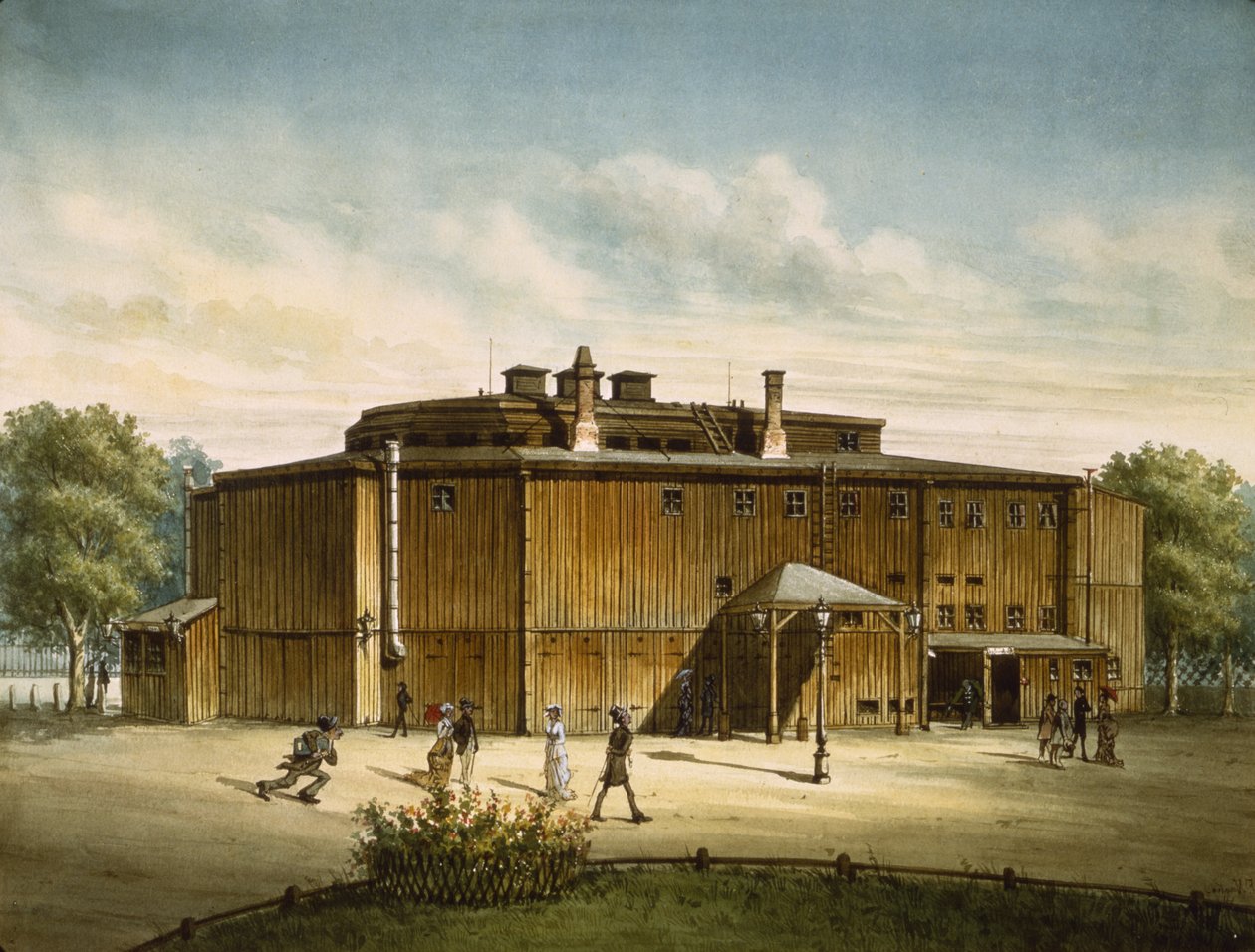 Dresdenin teatteri (paperilla wc) tekijältä German School