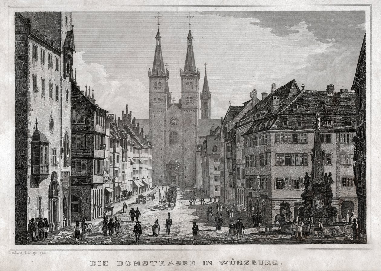 Wurzburg. (kaiverrus, n. 1830) tekijältä German School