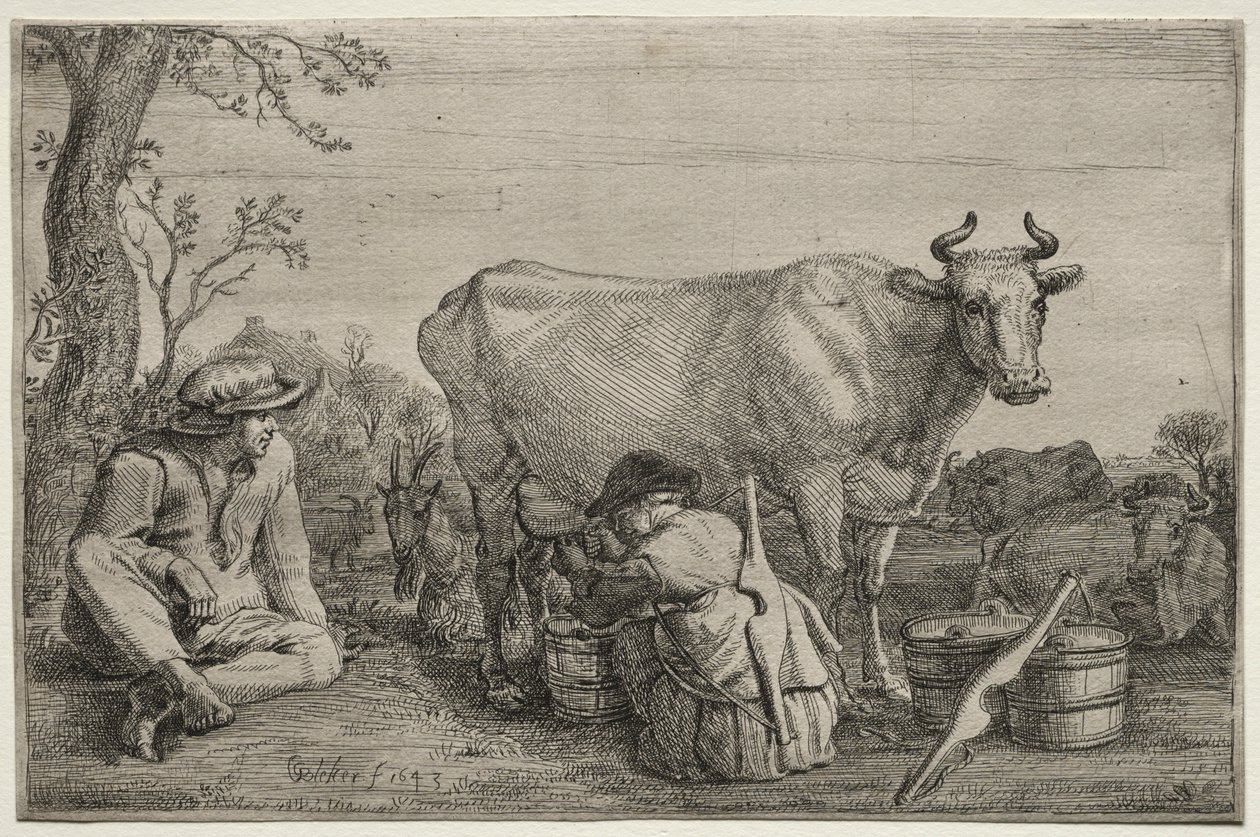 Maitotar, 1643. tekijältä Gerrit Claesz. Bleker