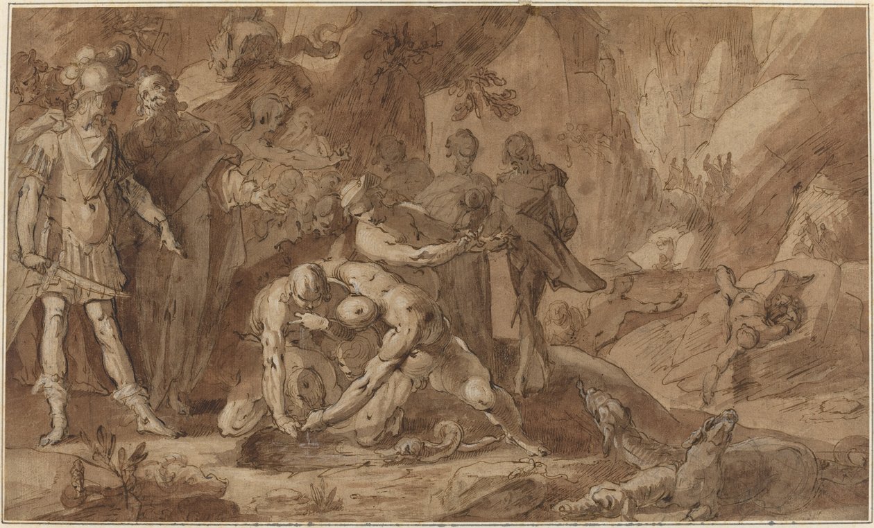 Odysseus ja Teiresias tekijältä Gerrit Pietersz Sweelinck