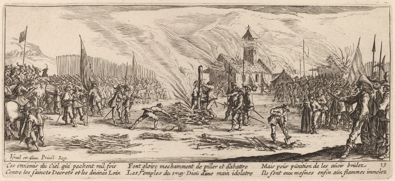 Stake tekijältä Gerrit van Schagen after Jacques Callot