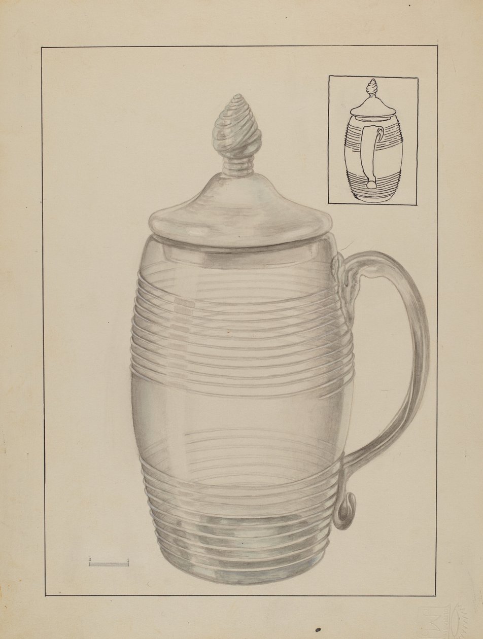 Päällinen muki, c. 1936. tekijältä Gertrude Lemberg