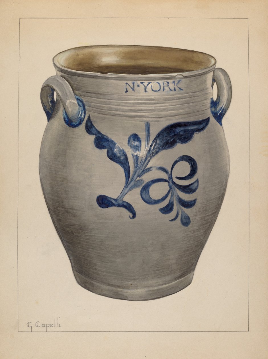 Jar, c. 1937. tekijältä Giacinto Capelli