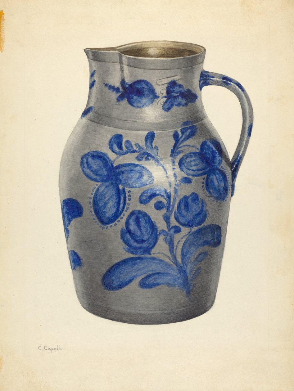 Kannu, c. 1940. tekijältä Giacinto Capelli