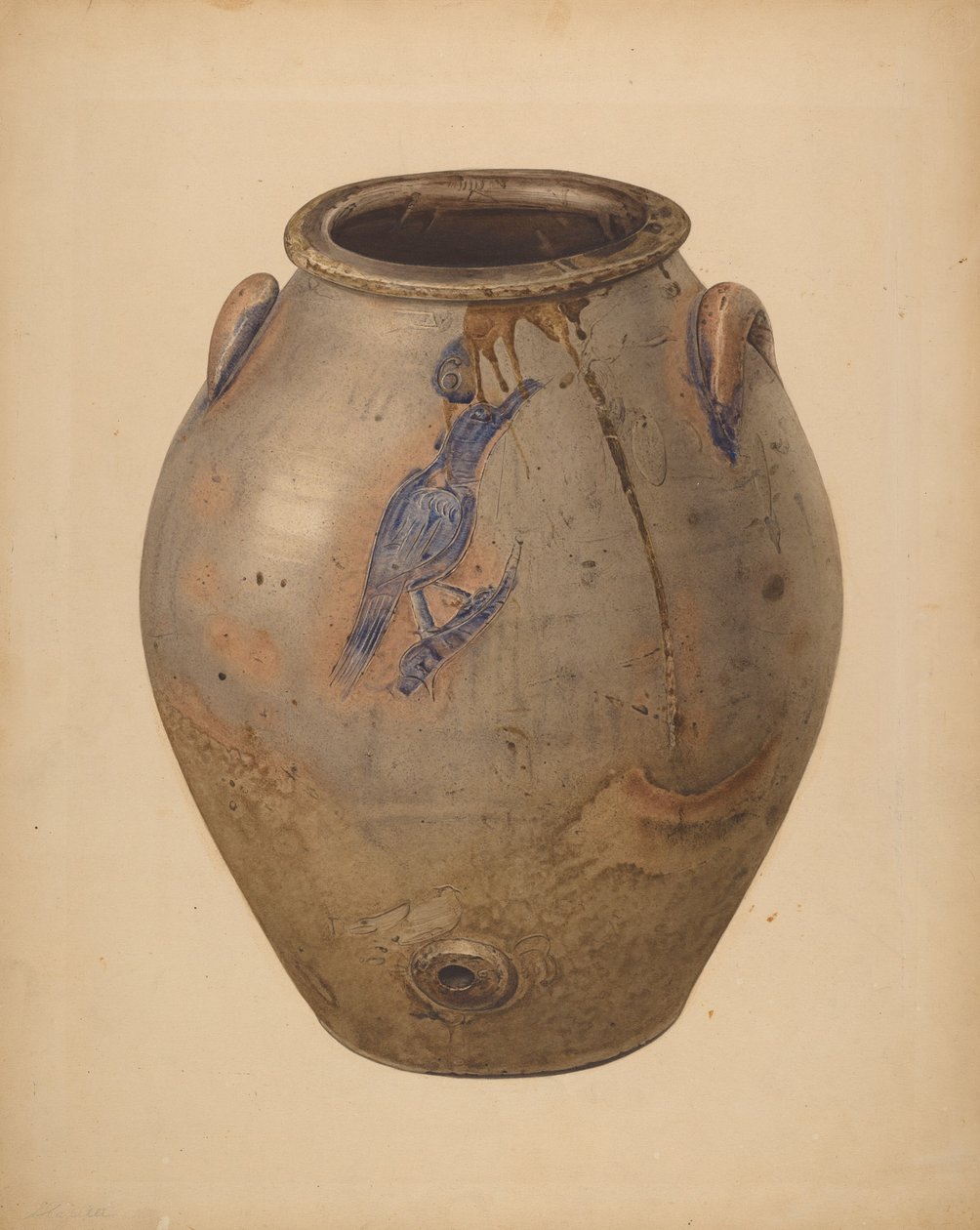 Viini- tai vesipurkki, c. 1940. tekijältä Giacinto Capelli