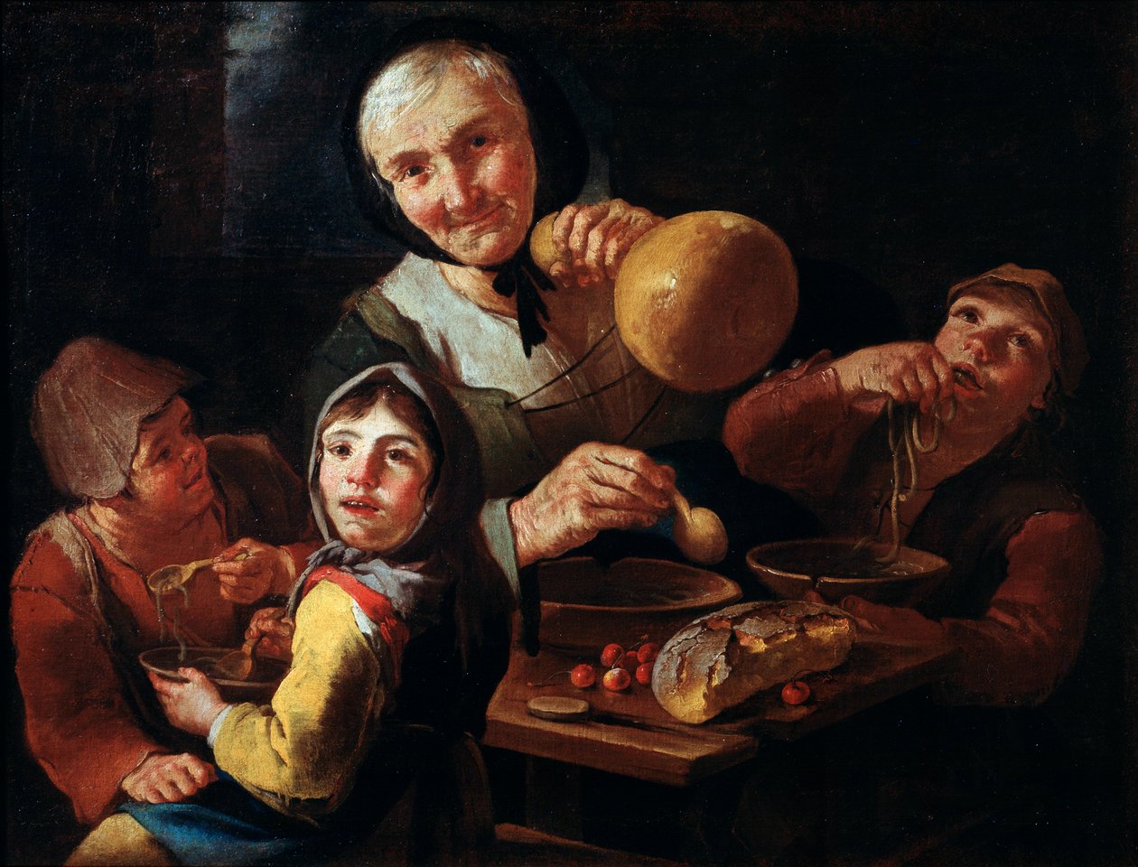 Talonpojan ateria". tekijältä Giacomo Francesco Cipper