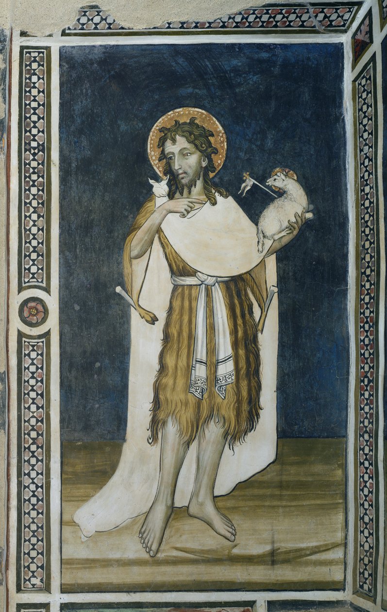Johannes Kastaja tekijältä Giacomo Jaquerio