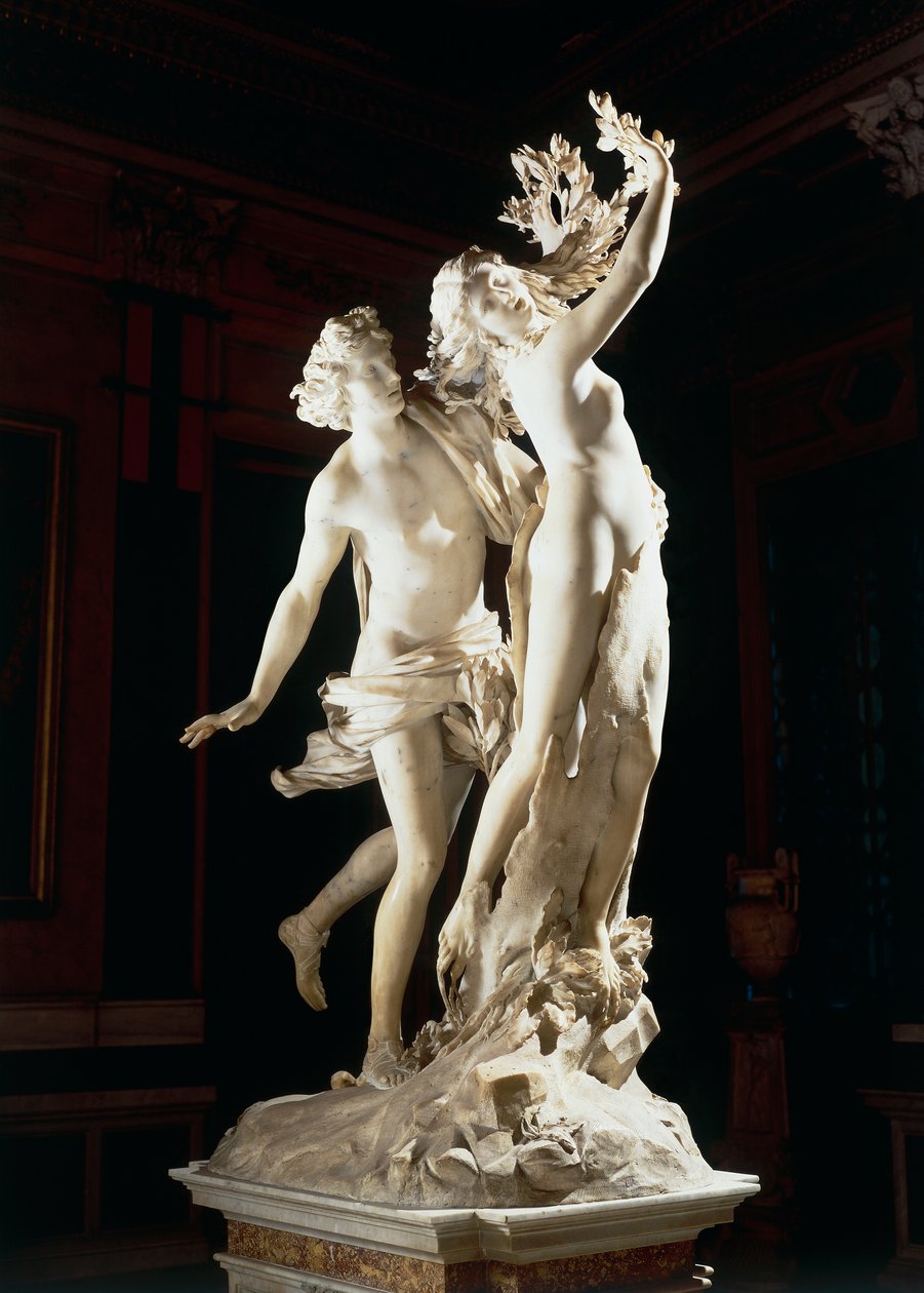 Apollo ja Daphne tekijältä Gian Lorenzo Bernini