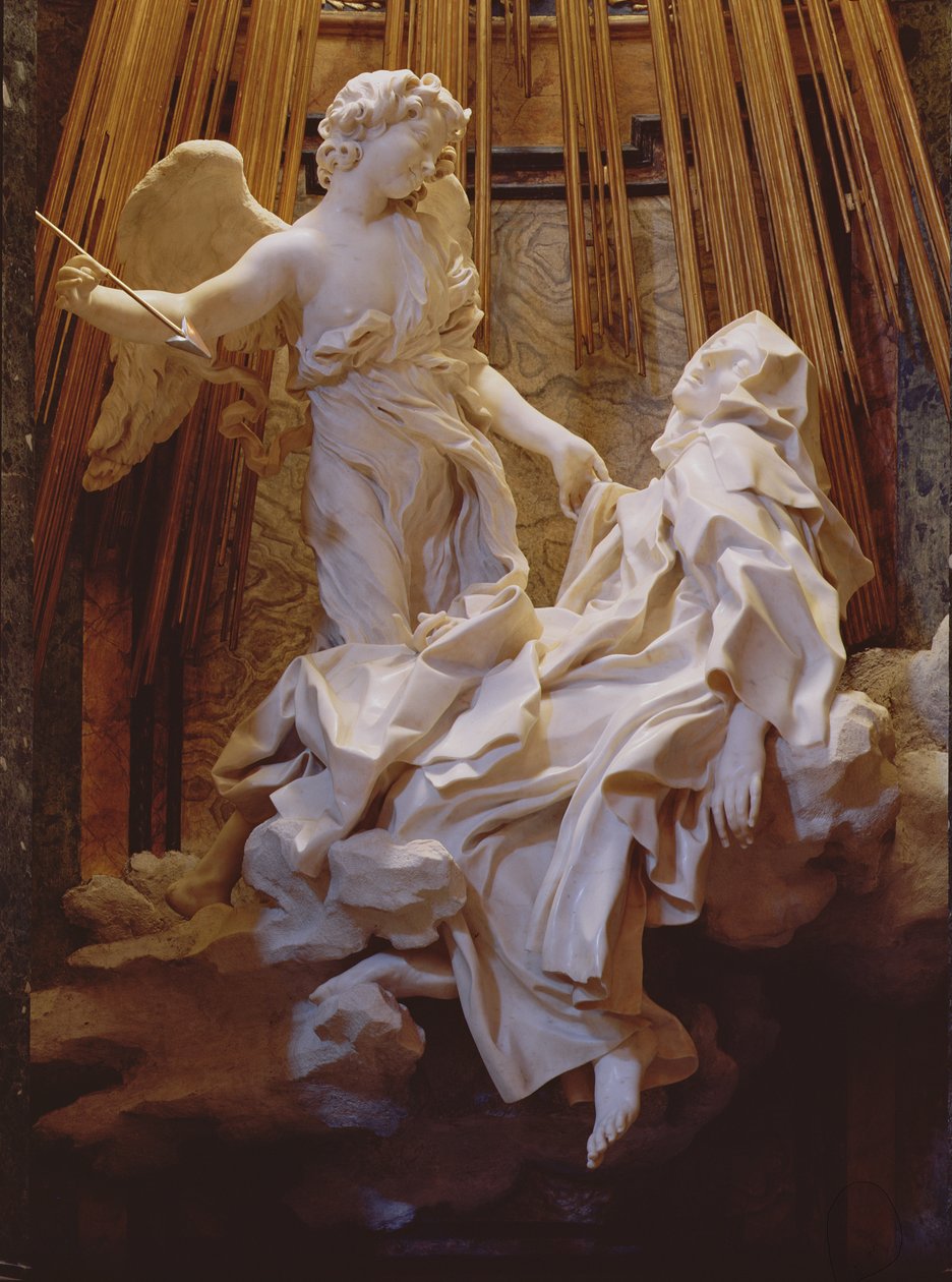 Pyhän Teresan ekstaasi tekijältä Gian Lorenzo Bernini