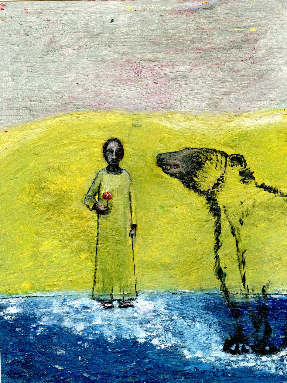 Makea ruusu ja ruskea karhu, 2005, tekijältä Gigi Sudbury