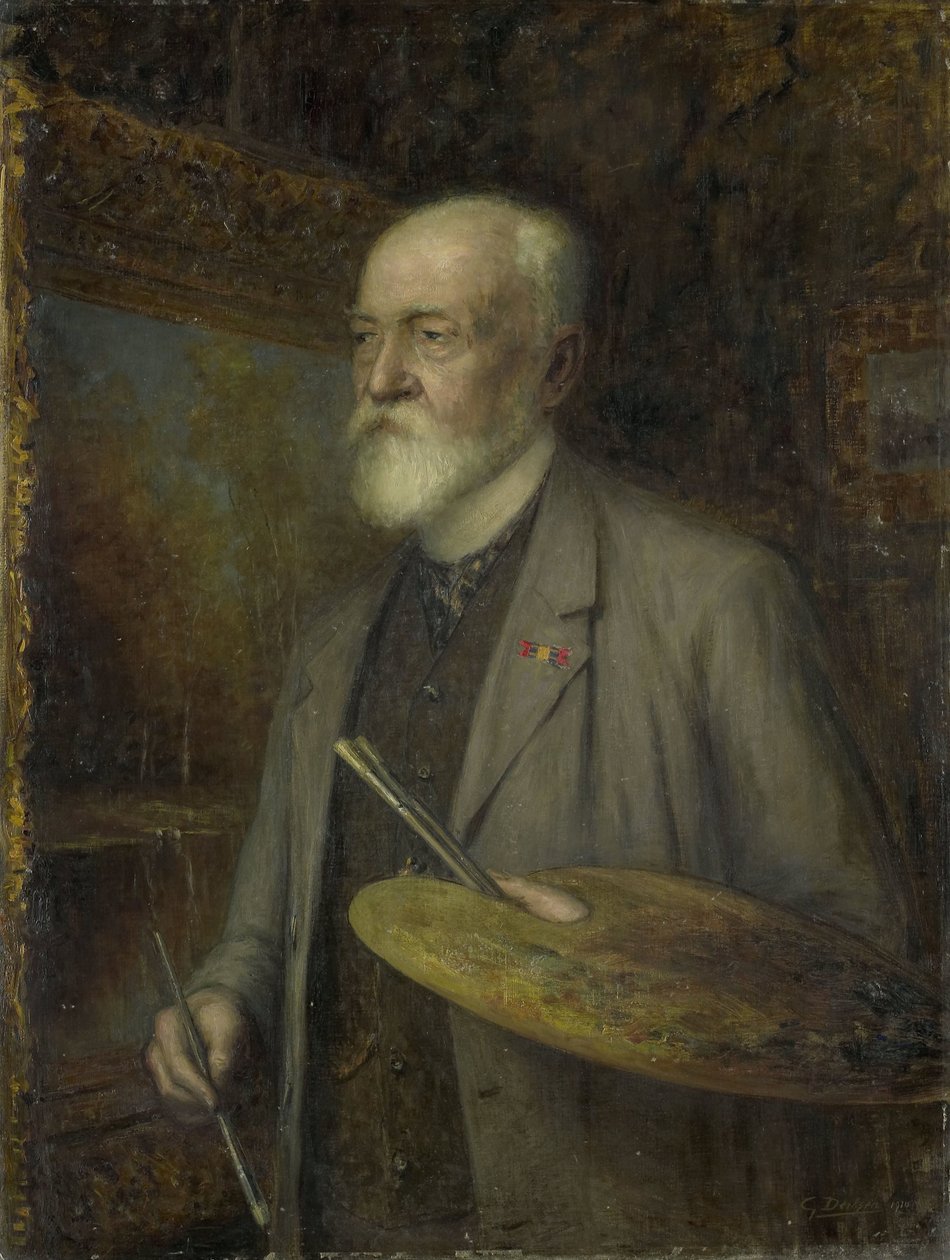 Johannes Gijsbert Vogel (1828-1915), taidemaalari tekijältä Gijsbertus Derksen