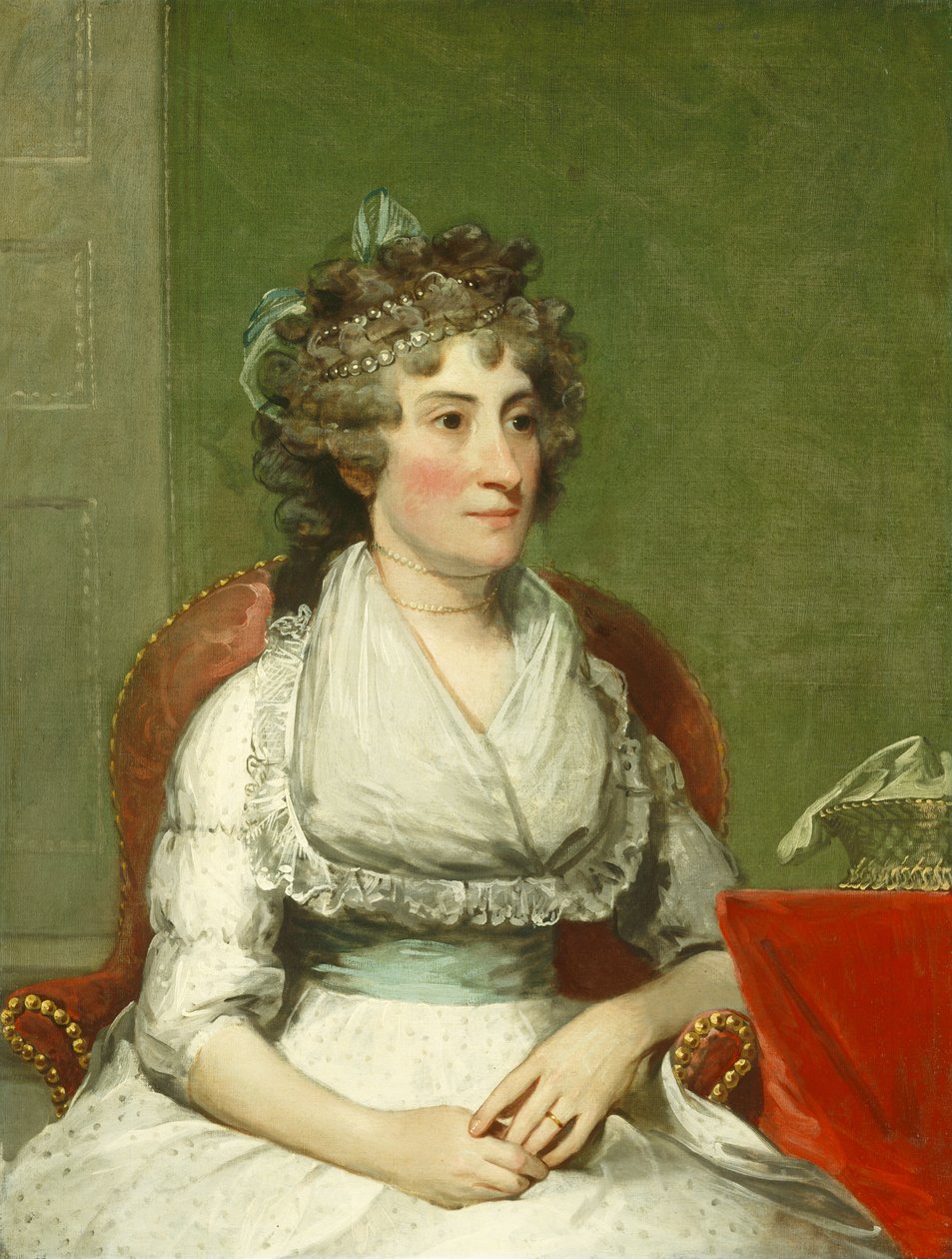Catherine Yates Pollock (rouva George Pollock), 1793-4 tekijältä Gilbert Stuart