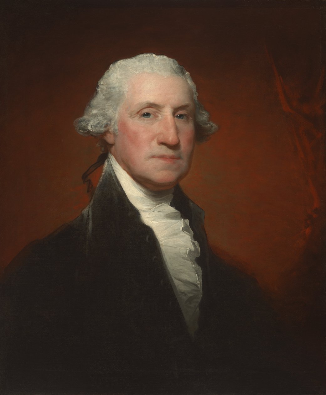 George Washington (Vaughan-Sinclairin muotokuva), 1795 tekijältä Gilbert Stuart