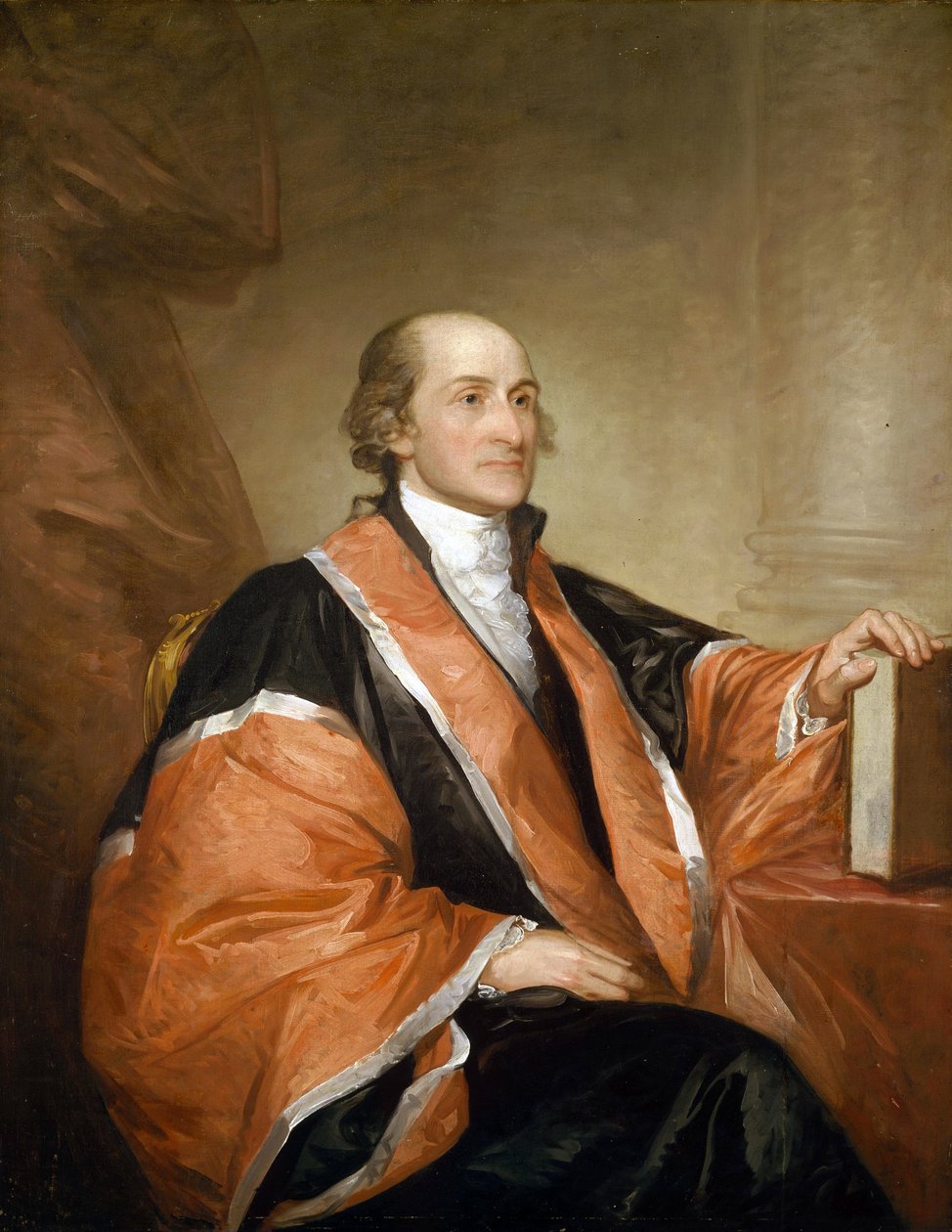 John Jayn muotokuva tekijältä Gilbert Stuart