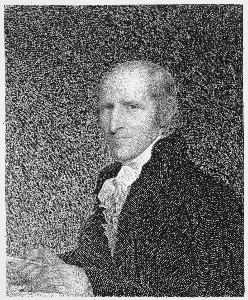 Thomas B. Welchin (1814-74) kaivertama Timothy Pickering (1745-1829) James Barton Longacren (1794-1869) alkuperäisen piirustuksen jälkeen tekijältä Gilbert Stuart