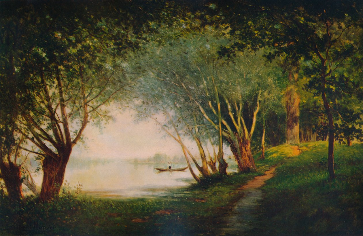 "Near Poissy, c1880, 1938 tekijältä Gilbert Munger