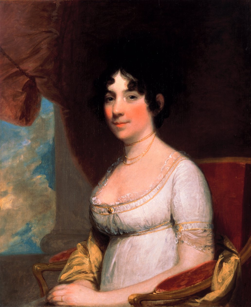 Dolley Payne Madison (rouva James Madison) tekijältä Gilbert Stuart